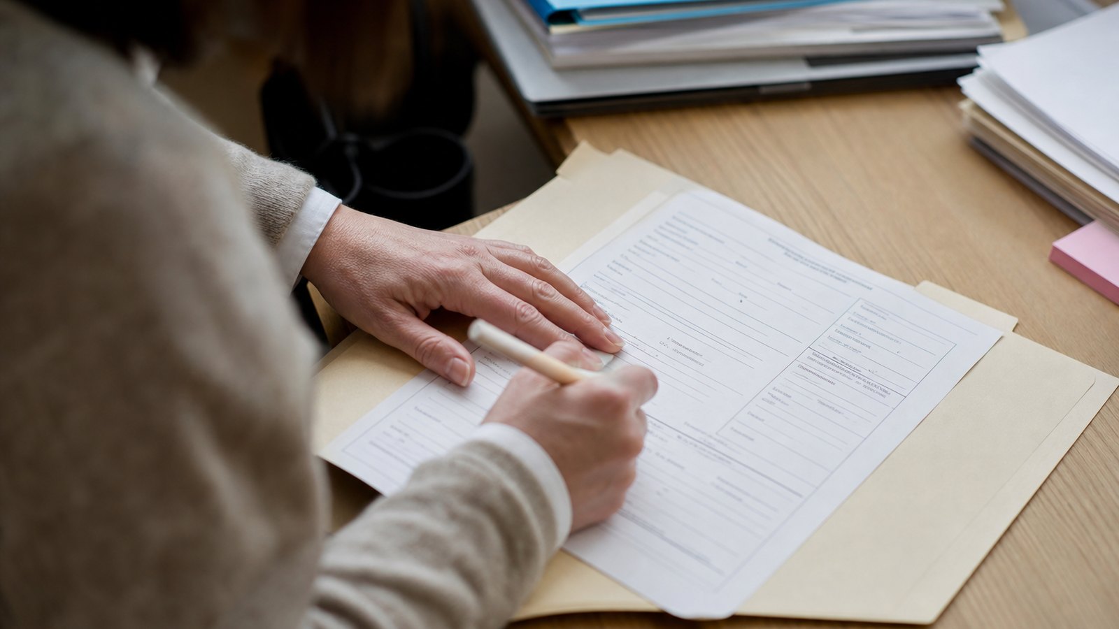 Saisie des mentions obligatoires d'un registre du personnel
